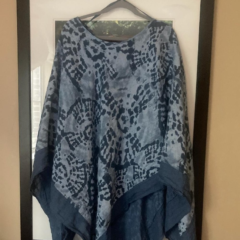 Elena Baldi Linen "Poncho"